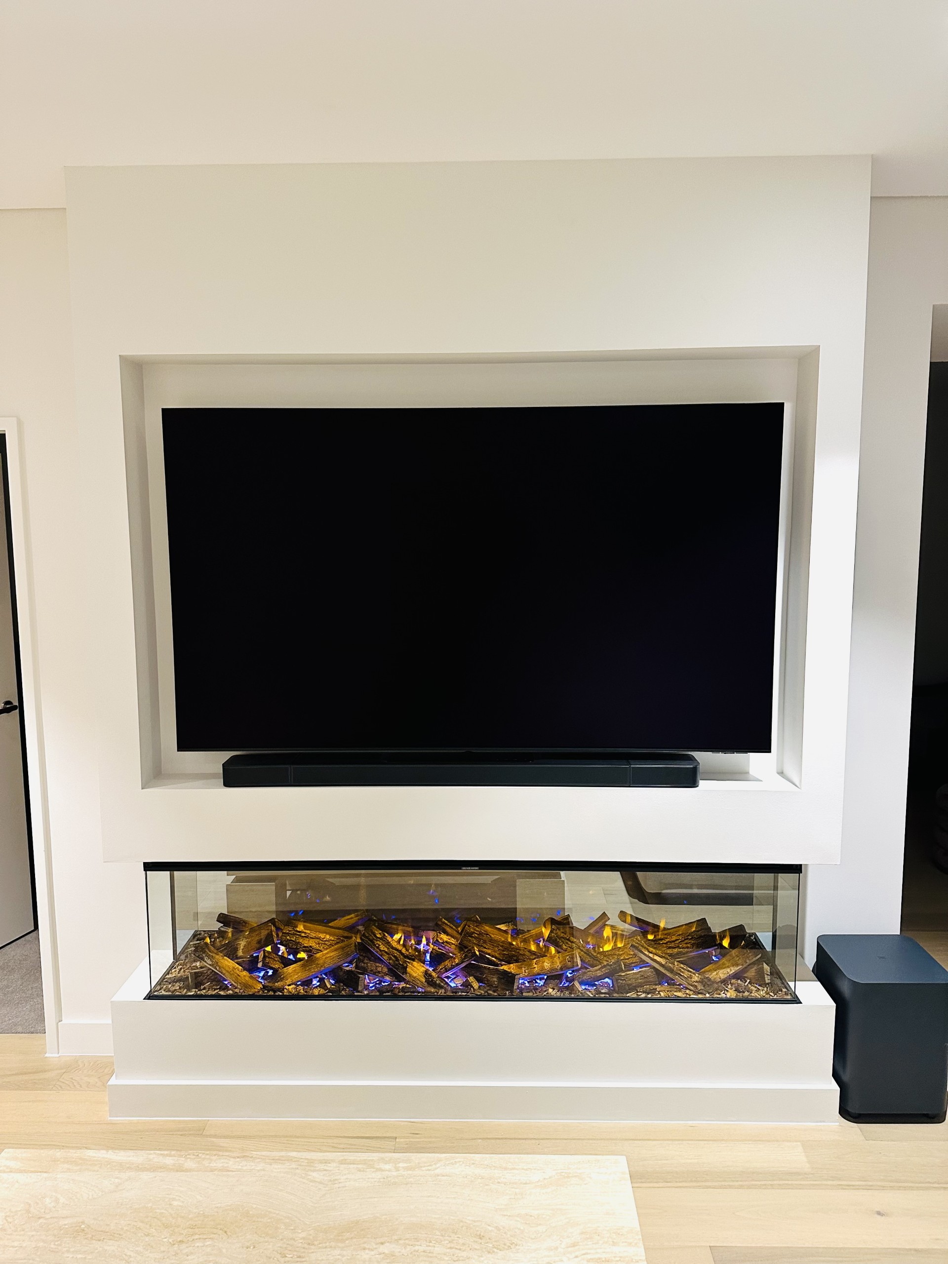 TV Wall Feature